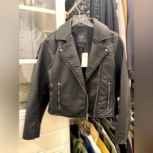 Abercrombie & Fitch Faux Leather Jacket